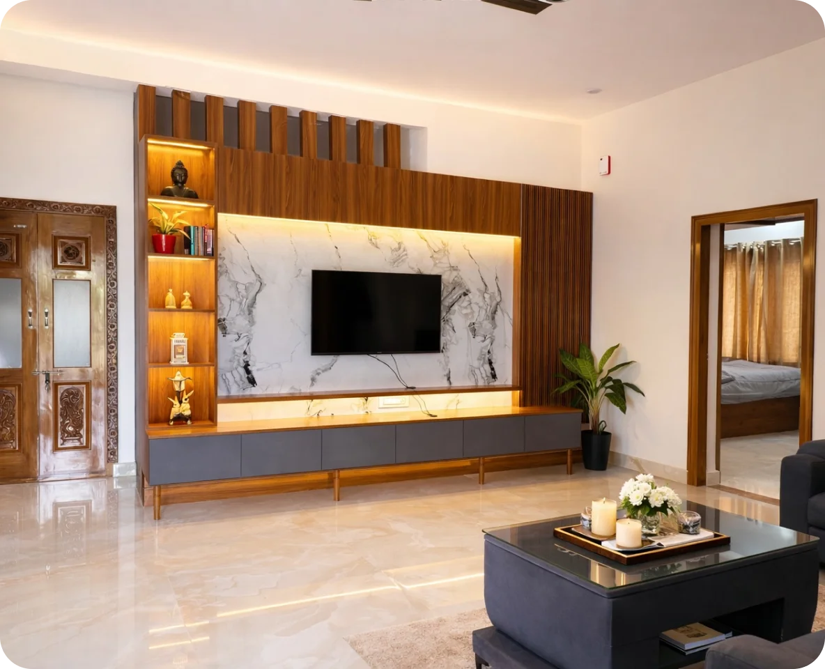 2 BHK Serviced Apartment